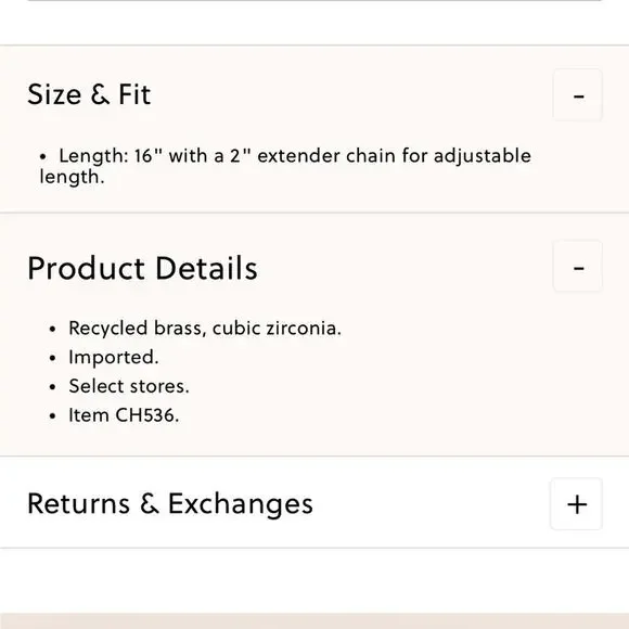 J Crew Oval Link Gold Necklace NWT - Picture 4 of 5